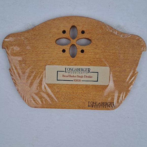 Longaberger Woodcrafts Bread and Cracker Basket Single Dividers New in Package - Picture 10 of 11